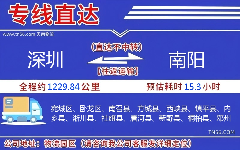 丽江到南阳物流公司