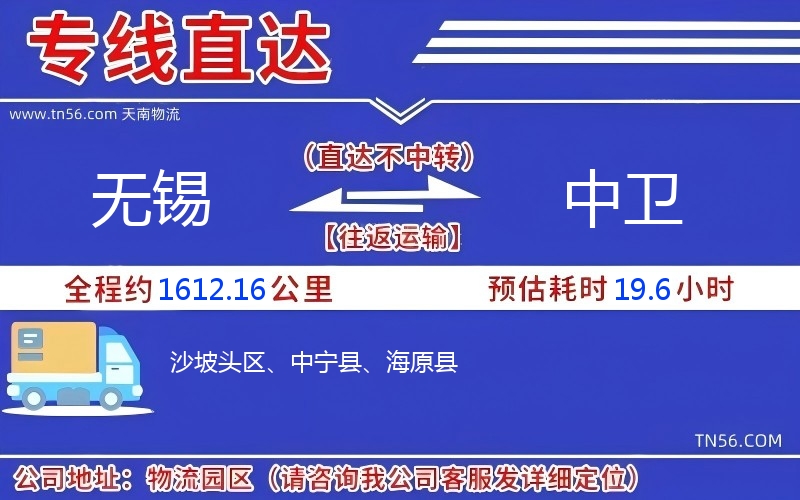 三门峡到中卫物流公司 三门峡到中卫物流公司