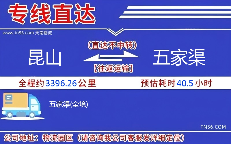 昆山到五家渠物流公司 昆山到五家渠物流公司