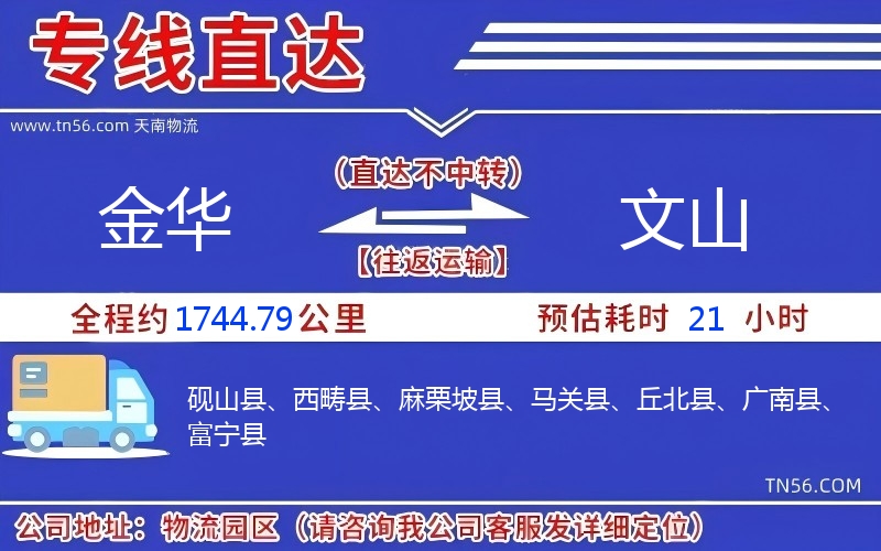 长沙到文山物流公司 长沙到文山物流公司