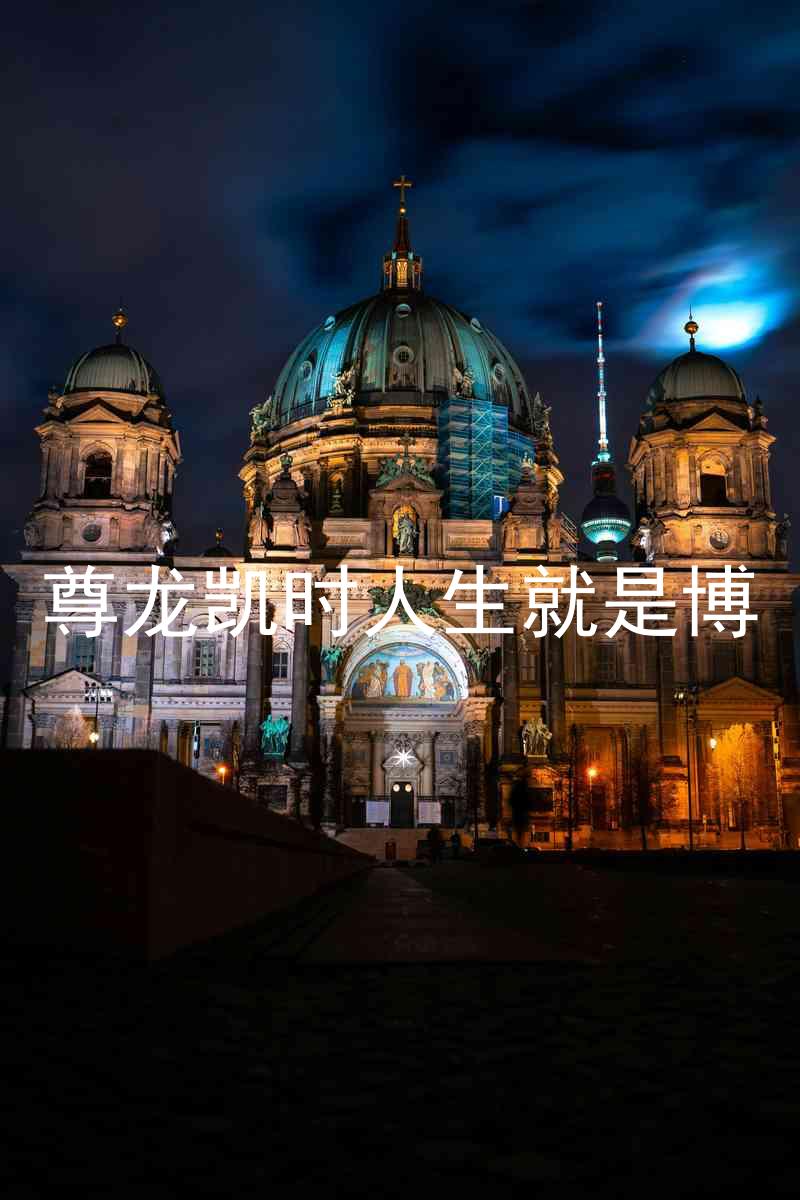 尊龙凯时人生就是博